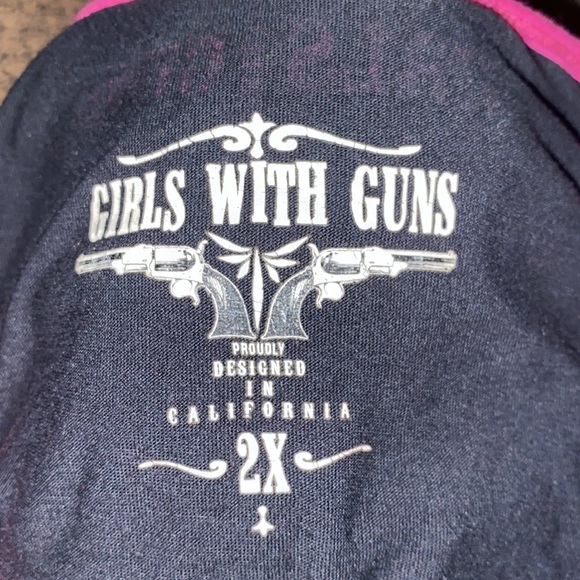 Girls with Guns Baseball Style Shirt - Picture 5 of 5